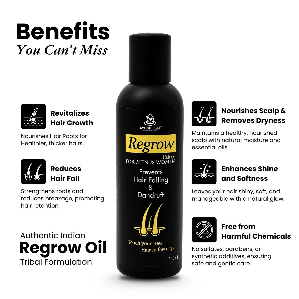 regrow hair oil