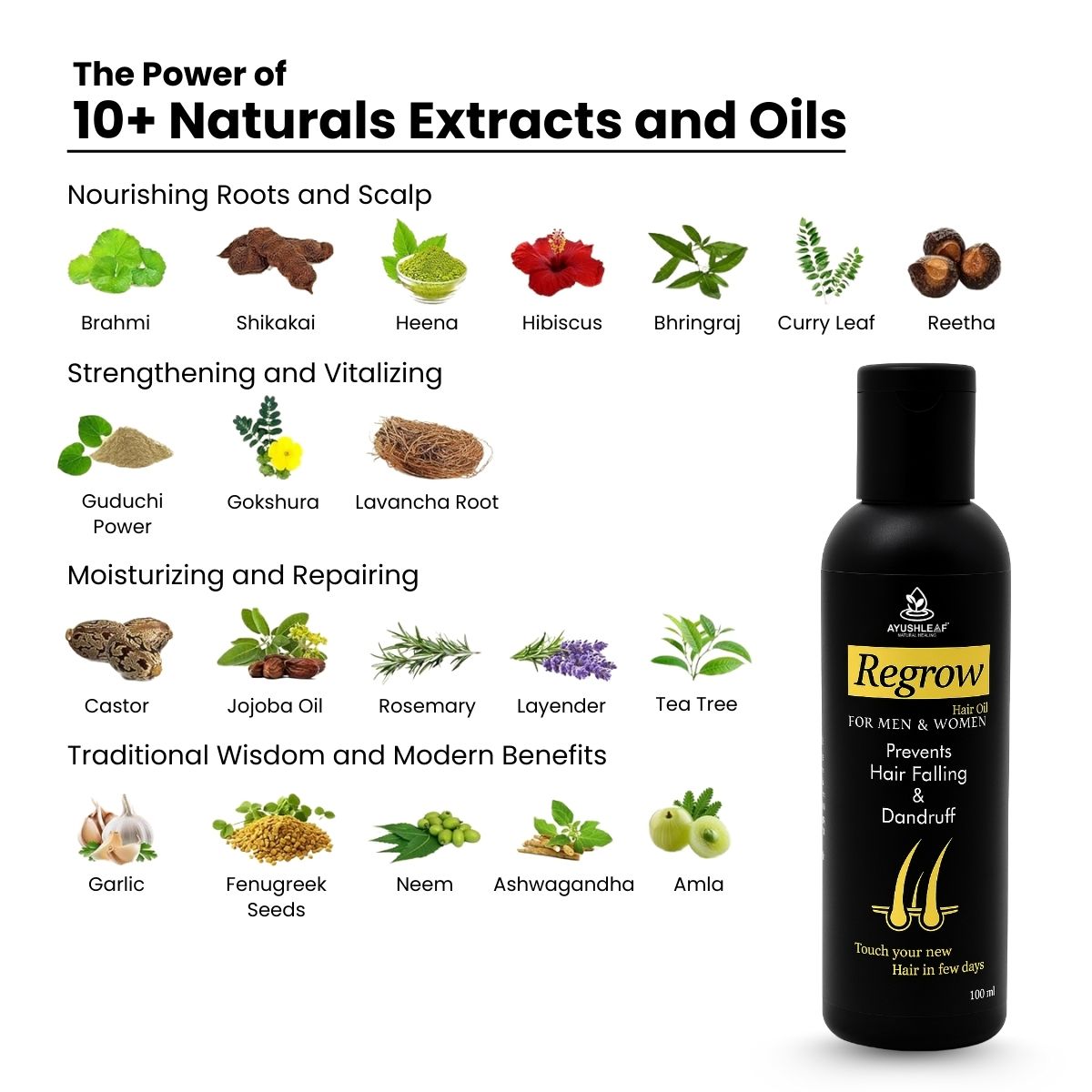 regrow hair oil