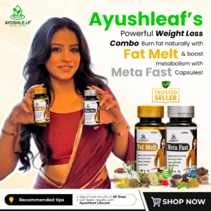 fat melt + meta fast capsules | weight loss (combo pack)