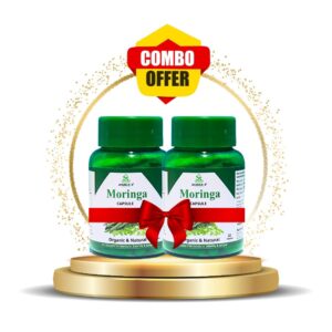 moringa capsules for health & wellness (combo pack)