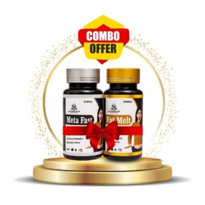 fat melt + meta fast capsules | weight loss (combo pack)