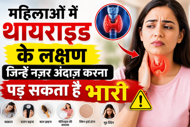 महिलाओं में थायराइड के लक्षण जिन्हें नज़र अंदाज़ करना पड़ सकता है भारी